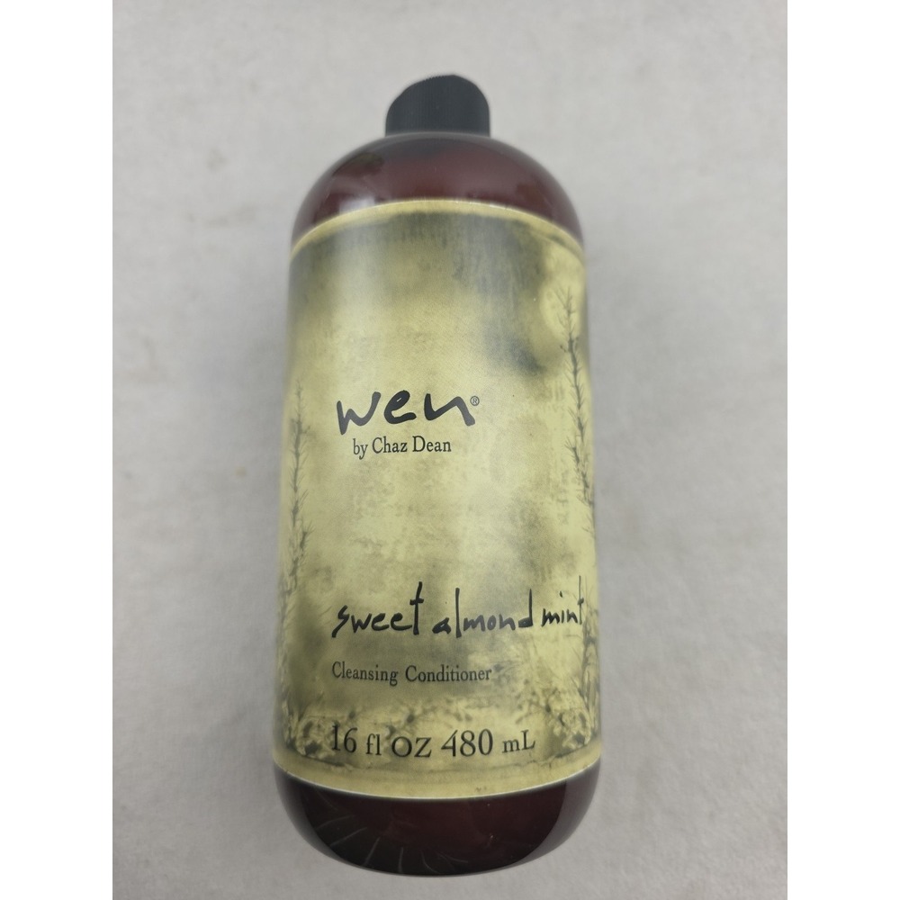 Wen Cleansing Conditioner Sweet Almond Mint Scent - 16 oz Sealed Broken Cap